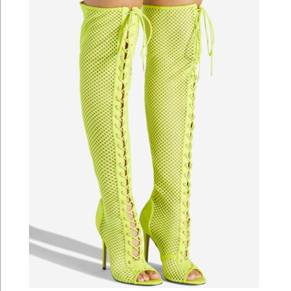 DIANDRA SEXY MESH BOOTS